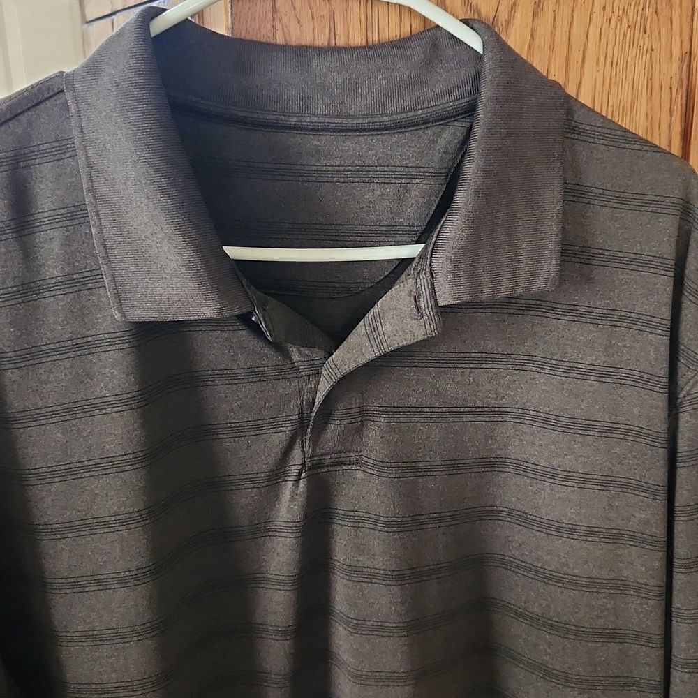 Men's brown polo shirt size XXL